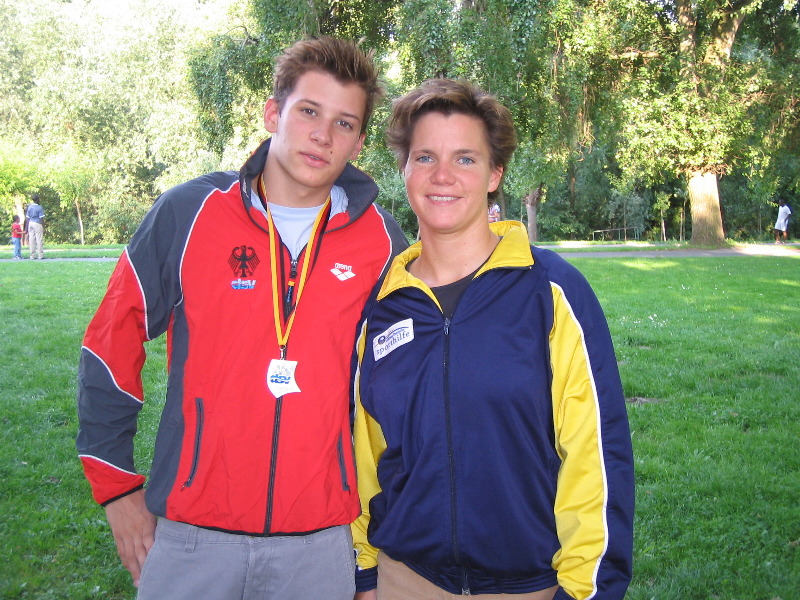 Marius mit Dany 2004